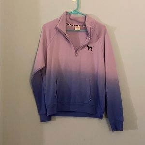 Pink 3/4 Zip Pullover